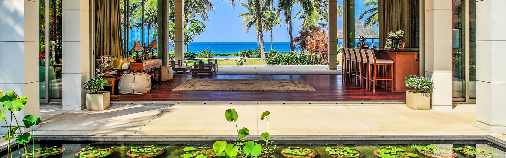 Baan Taley Rom - Tropical setting