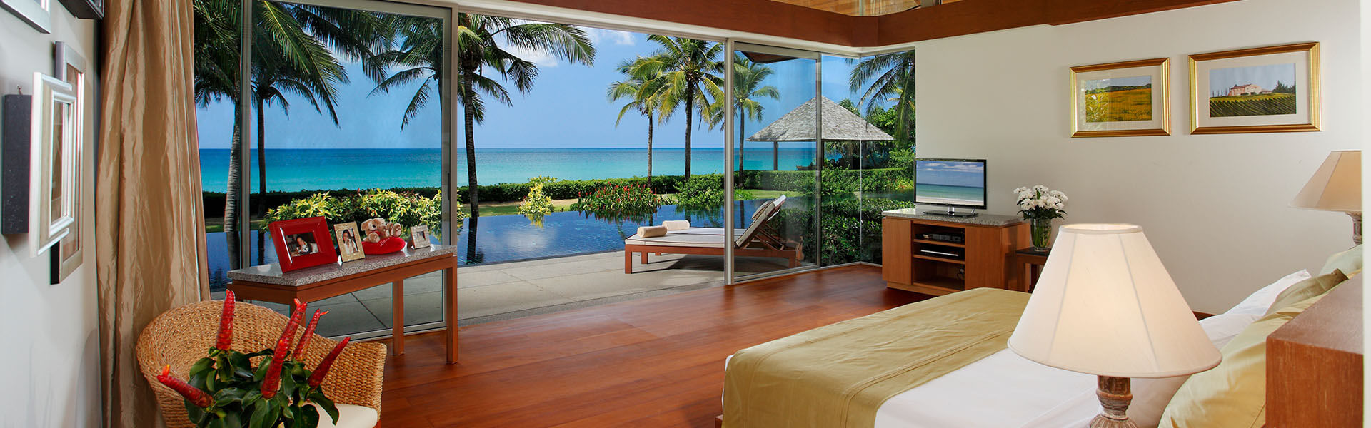 Baan Taley Rom - Bedroom sea view